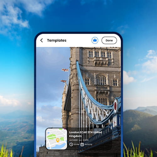 Best GPS Camera app for Travel Memories
