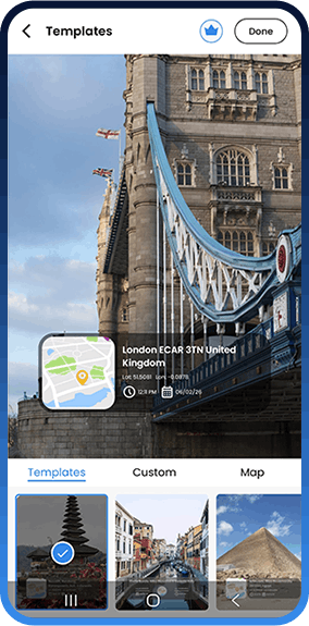 Best GPS Map Camera app for Travel Memories
